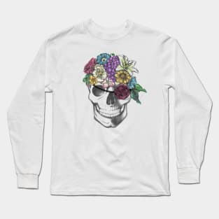 Floral Pirate Long Sleeve T-Shirt